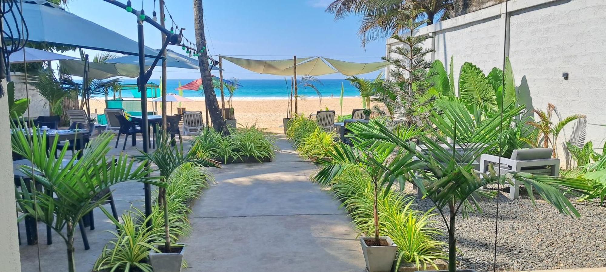 Josan Villa With A Glorious Beach And Sea View Habaraduwa Bagian luar foto